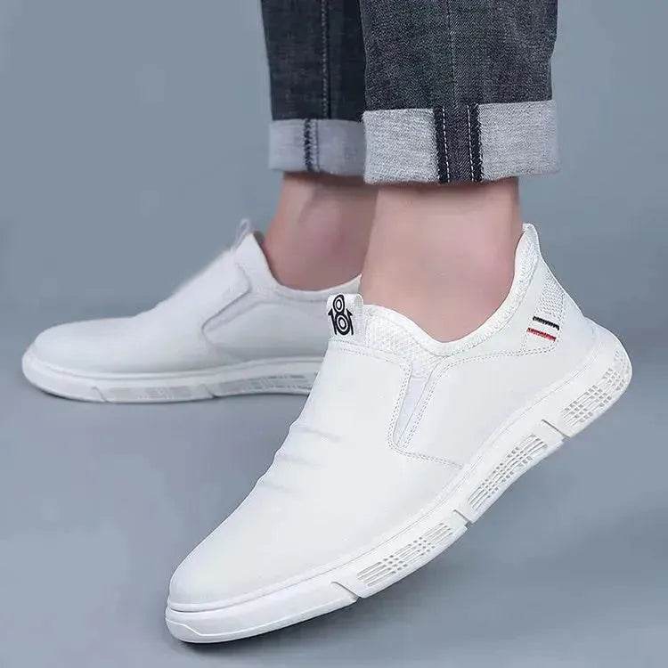 Men Shoes Black White Flats Walking Shoes Sneakers for Men - EX-STOCK Canada
