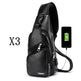 Waterproof casual one-shoulder Cross shoulder messenger bag - EX-STOCK CANADA