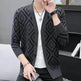 Slim fit High-end Knitted Cardigan Sweater For Men - EX-STOCK Canada