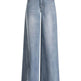 Raw Hem Wide Legs Baggy Jeans Pant For Women Baggy Straight Trousers - EX-STOCK Canada