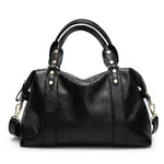 Fashion Boston Shoulder Bag Women's Handbags Retro Rivet Design Personalized Crossbody Bags - EX-STOCK CANADA