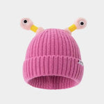 New Cute Luminous Fall Winter Warm Ear Protection Wool Cartoon All-matching Knitted Beanie Hat - EX-STOCK Canada