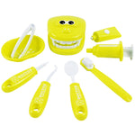 Kids’ 9-Piece Pretend Dentist Toy Set – Green