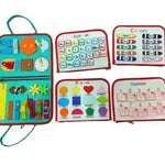 New Busy Book Children's Busy Board Dressing And Buttoning Learning Baby Early Education Preschool Sensory Learning Toy - EX-STOCK CANADA