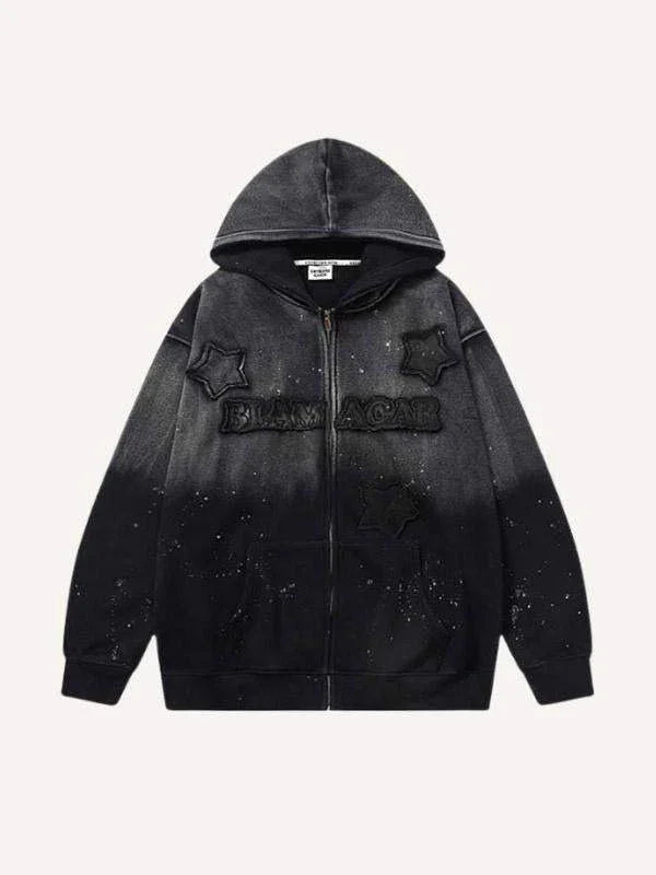 Men's Loose Casual Printed Hooded Sweatshirt EX-STOCK Canada 