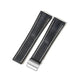 22mm 24mm Black Brown Blue Bamboo Grain Cowhide Watch Strap - EX-STOCK Canada