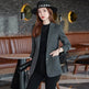 Professional office Business Tweed Blazer Women - EX-STOCK Canada