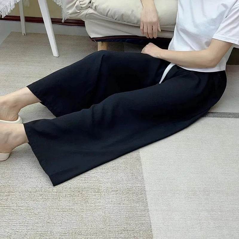 Cotton Silk Pajama Lounge trouser Pants Summer Women - EX-STOCK Canada