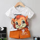Cartoon Baby Clothing Short Pant Two-piece Set for boys - EX-STOCK Canada
