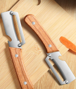 Thickened Multi-functional Stainless Steel Peeler 