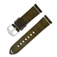 Discoloring Oil Wax Top Layer Cowhide Watch Strap - EX-STOCK Canada