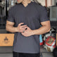 Anti Wrinkle Men Short Sleeve Active wear T-shirt for Workout Gym trainings - EX-STOCK Canada