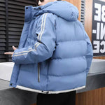 New Winter Cotton Padded Down Hoodie Winter Puffer Jacket Men - EX-STOCK Canada