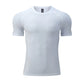 Muscle fit Gym T-shirt exercise shirts mens athletic shirt - EX-STOCK CANADA