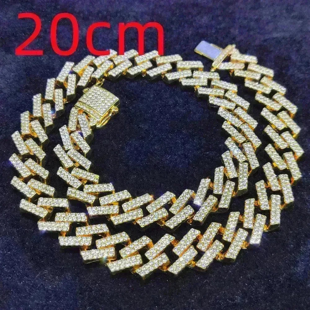 Men's Hip Hop Cuban Link Chain Bracelet - EX-STOCK CANADA