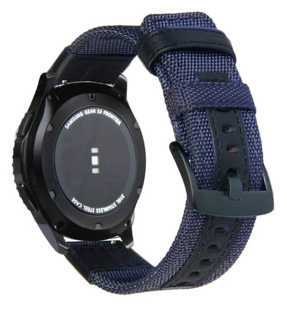 Adjustable Size Watch Nylon Woven Watch Strap - EX-STOCK Canada