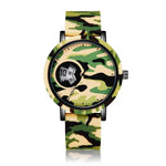 Camouflage Watch Student Sports Double Display Fashion Silicone Strap - EX-STOCK Canada