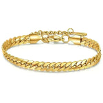 Fashion All-matching Cuban Link Chain Bracelet - EX-STOCK CANADA