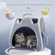 Foldable Transparent Pet Carrier Bag – Breathable Travel Bag for Cats & Small Dogs | 5 Colours