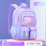 Cute Cartoon Large Capacity Spine Protection Children's Load Reducing Schoolbags EX-STOCK