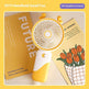 Small Handheld Fan Desktop Cartoon Mini Electric Usb Student Portable Gift - EX-STOCK Canada