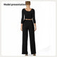 Women Fashion Casual Matching 2pcs set Long Sleeve Crop top and Pant set - EX-STOCK CANADA