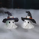 Resin Decoration Halloween Wizard Hat Ghost Ornaments - EX-STOCK Canada