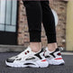 Y2K Fashion Outfit White Sneakers Men Non Slip Walking Running Shoes Sports - EX-STOCK Canada