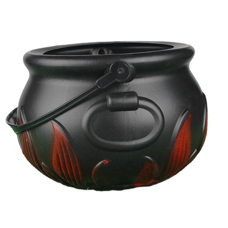 Creative Halloween Black Witch Flame Barrel Ornament - EX-STOCK Canada