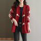 Women's Mid-length Knitted Cardigan Autumn And Winter | EX-STOCK product gallery photo 4