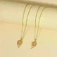 Heartbeat Magnetic Heart Necklace Love Couple Jewelry - EX-STOCK CANADA