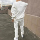 Autumn Winter street fashion Plain Crew neck Sweatsuit for men - EX-STOCK Canada
