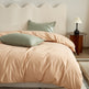 100 Cotton Sanding Duvet Cover Autumn And Winter Thickening Solid Color EX-STOCK Canada 