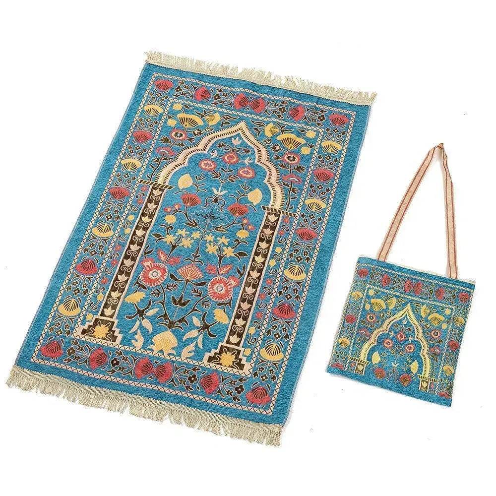 Pattern With Wrapping Blanket Middle East ArabCarpet and Tote Bag Ramadan Arabprayer mat Turkish Prayer Mat - EX-STOCK Canada