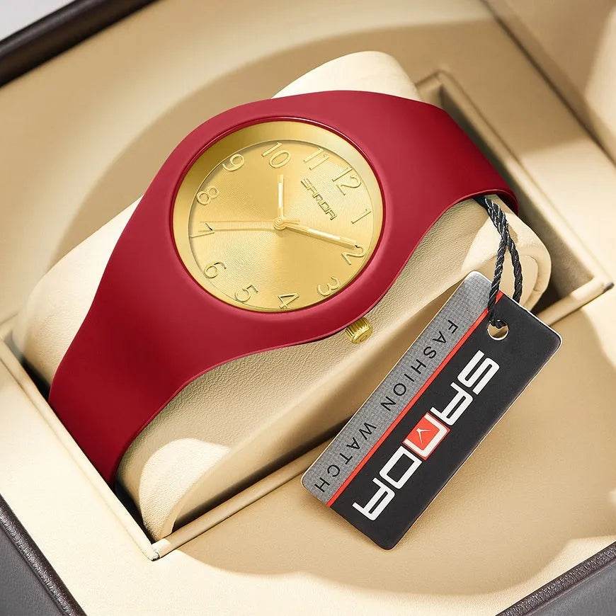 Student Thin And Light Silicone Strap Waterproof Simple Fashion Electronic Watch - EX-STOCK Canada