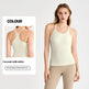 Seamless Sleeveless  Weaving Yoga Clothes Vest With Chest Pad Workout Top - EX-STOCK CANADA