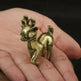 Christmas Sled Creative Antique Reproduction Distressed Ornaments Brass Crafts - EX-STOCK CANADA