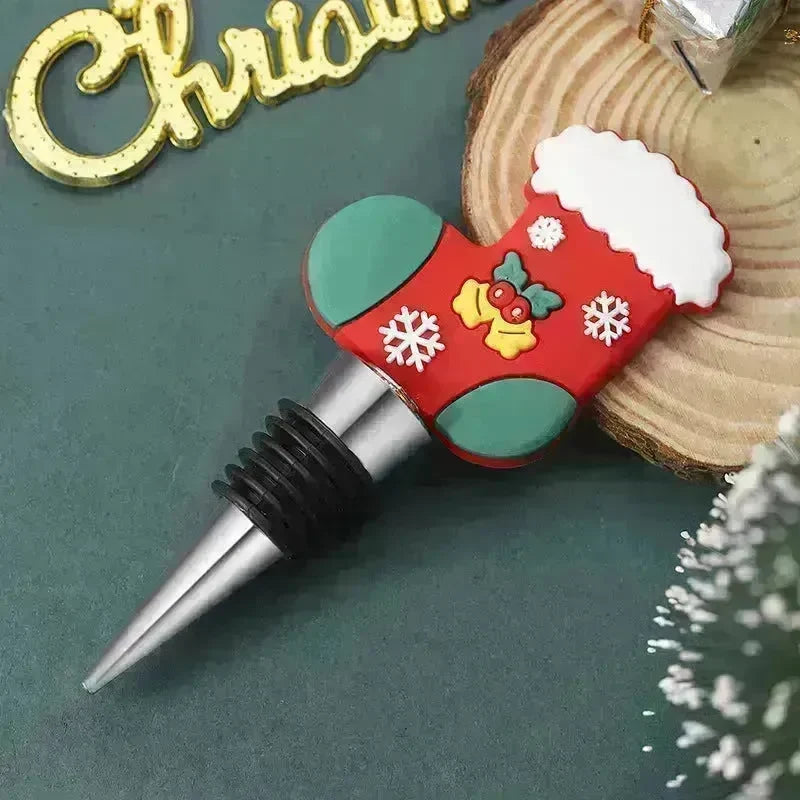 Christmas Holiday Wine Bottle stopper Gift Idea 2024 - EX-STOCK CANADA