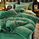 Thickened Winter Coral Flannel Bedding Kit Double Sided Plus Duvet Cover EX-STOCK Canada 