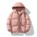 Men's Hoodie Padded Coat Thickened Cotton-padded Clothes Loose Casual Cotton-padded Jacket - EX-STOCK Canada