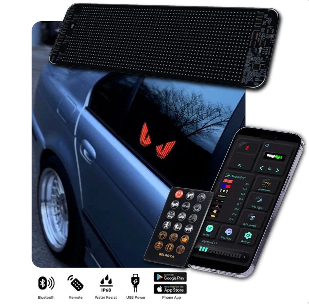Flexible Full-Colour LED Car Message Display — product view 6 of 6 | EX-STOCK