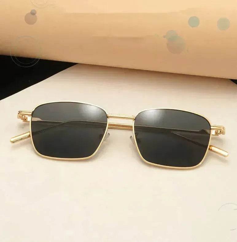 Metal Small Frame Fashionable Versatile Sunglasses - EX-STOCK Canada