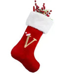 Christmas Letter Christmas Stockings Decorative Pendant - EX-STOCK CANADA