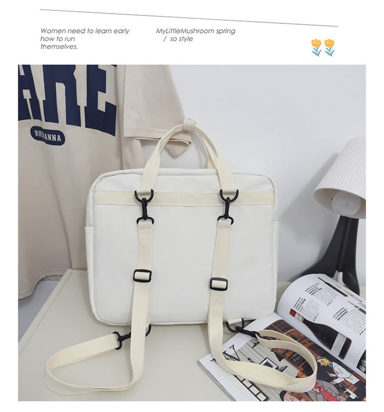 Soft Girl Cute Cartoon Teenage College Student Lightweight Tote Backpack EX-STOCK