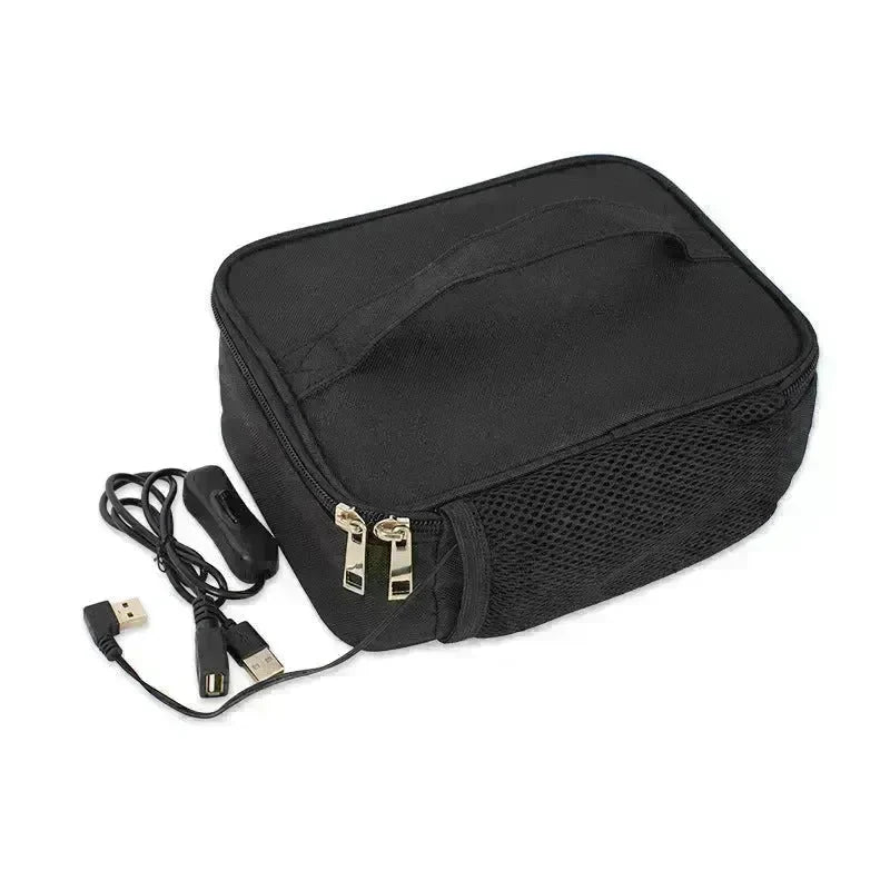 USB Heating Lunch Outdoor Bento Thermal Bag Convenient And Easy To Carry - EX-STOCK CANADA