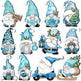 24 PCs Christmas Wooden Hanging Ornaments - EX-STOCK CANADA