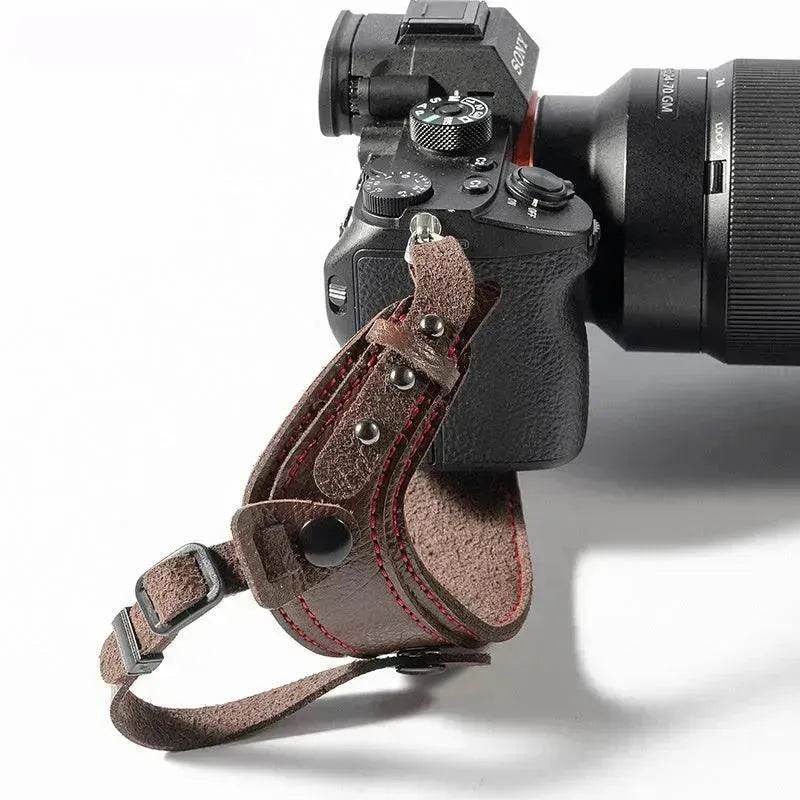 Camera leather wristband - EX-STOCK Canada