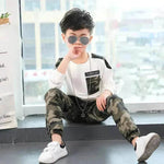 Camouflage long sleeve kids suit for Baby Boys - EX-STOCK Canada