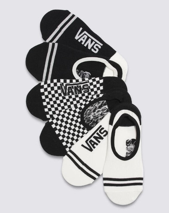 Vans Womens No Show Socks Classic Canoodle - EX-STOCK Canada