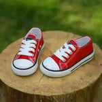 Canvas shoes non-slip casual shoes student parent-child shoes new baby shoes white shoes - EX-STOCK CANADA